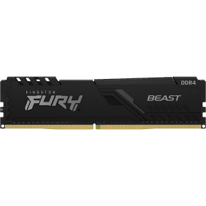 Память оперативная / Kingston KF432C16BB/8WP / Память оперативная/ Kingston 8GB 3200MT/s DDR4 CL16 DIMM FURY Beast Black (Select Regions ONLY)