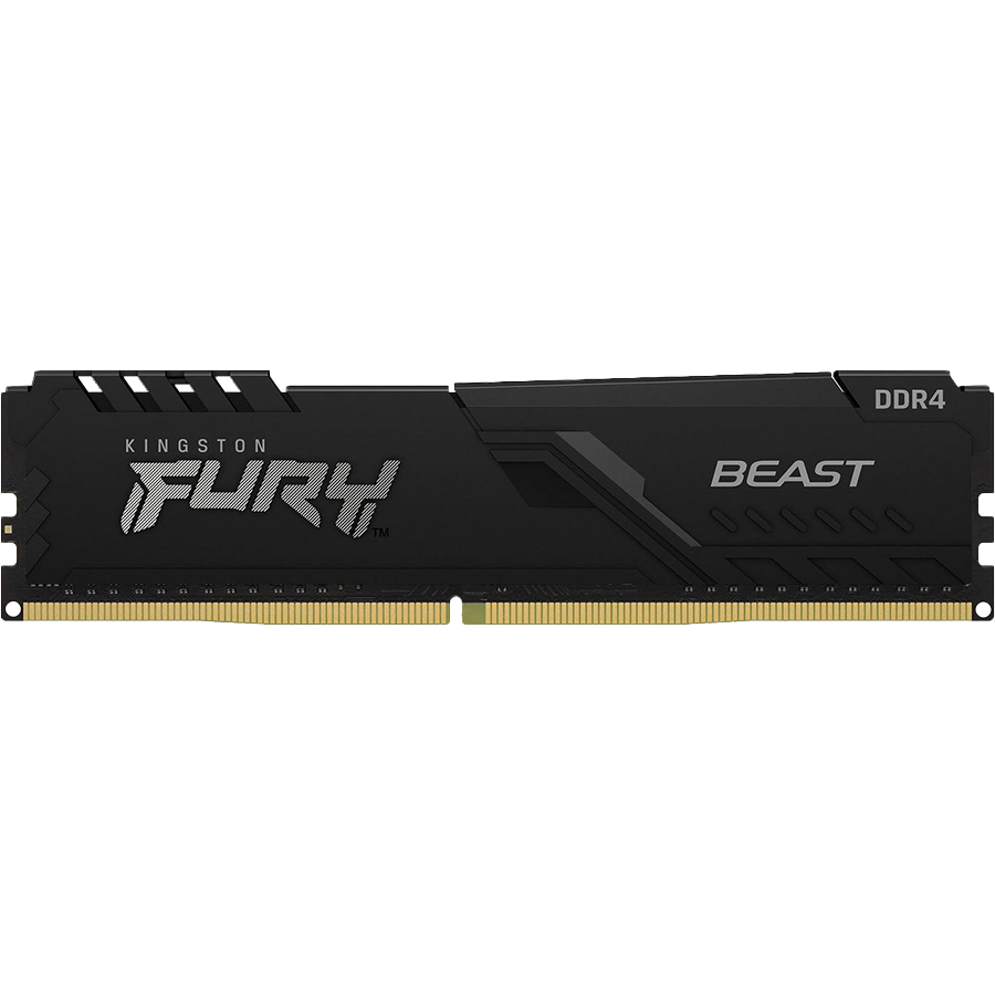 Память оперативная / Kingston KF432C16BB/8WP / Память оперативная/ Kingston 8GB 3200MT/s DDR4 CL16 DIMM FURY Beast Black (Select Regions ONLY)