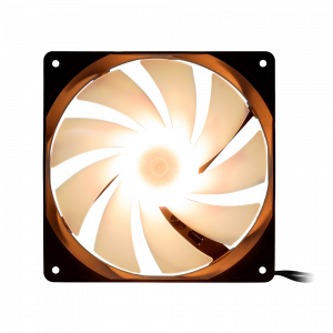 Кулер для ПК / HSPD FN001-140BK-ARGB / Кулер для ПК/ Case Cooler HSPD FN001 Black (140x140x25mm, 4-pin PWM, ARGB, 58.7CFM, 35dBA, 1500RPM, Black)