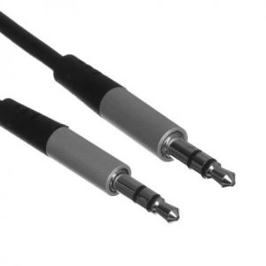 Кабель / GoPower 00-00032068 / Кабель/ Кабель AUX GoPower Jack 3.5mm (m)-Jack 3.5mm (m) 5м ПВХ черный Premium Zip-Lock c подвесом (1/50)