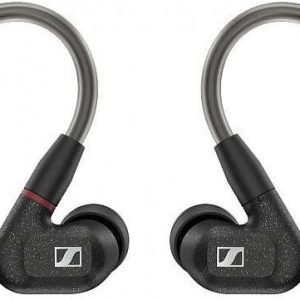Наушники вкладыши Sennheiser IE 300 1.25м черный проводные крепление за ухом (509104)