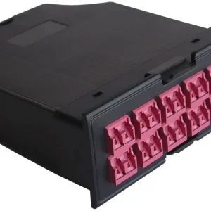 Кассета Lanmaster LAN-FRM-IN-2MB-24LC/OM4 96 LC дуплекс 50/125 OM4 полярность B