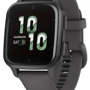 Смарт-часы Garmin Venu Sq 2 35.9мм 1.4" AMOLED корп.серый силикон рем.серый (010-02701-10)