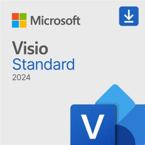 Ключ активации Microsoft Visio Standard 2024 All Lng PK Lic Online DwnLd C2R NR (EP2-07167)