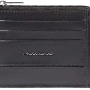 Чехол для кредитных карт Piquadro Philip PP4822W136R/N черный натур.кожа