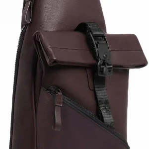 Рюкзак слинг Piquadro Harper CA6784AP/TM коричневый кожа