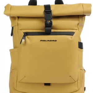 Рюкзак Piquadro Corner 2.0 CA6291C2OW/GR роллтоп серый полиуретан/полиур.