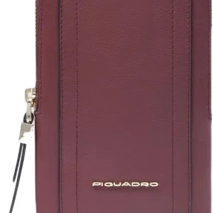 Чехол для смартфона Piquadro Circle AC6835W92R/BO бургунди натур.кожа