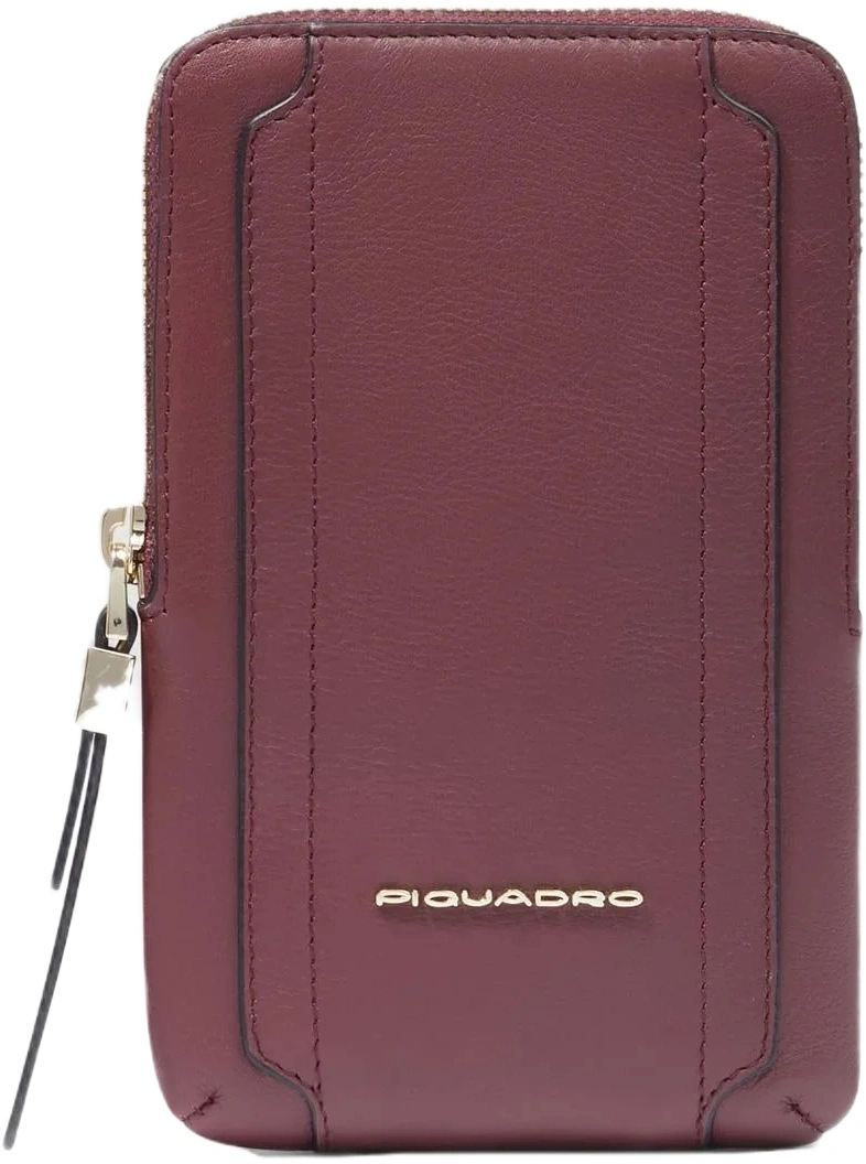 Чехол для смартфона Piquadro Circle AC6835W92R/BO бургунди натур.кожа