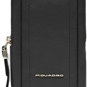 Чехол для смартфона Piquadro Circle AC6835W92R/N черный натур.кожа