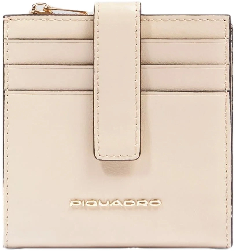 Чехол для кредитных карт Piquadro Patricia PP6843W140R/BE бежевый натур.кожа
