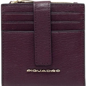 Чехол для кредитных карт Piquadro Patricia PP6843W140R/BO бургунди натур.кожа