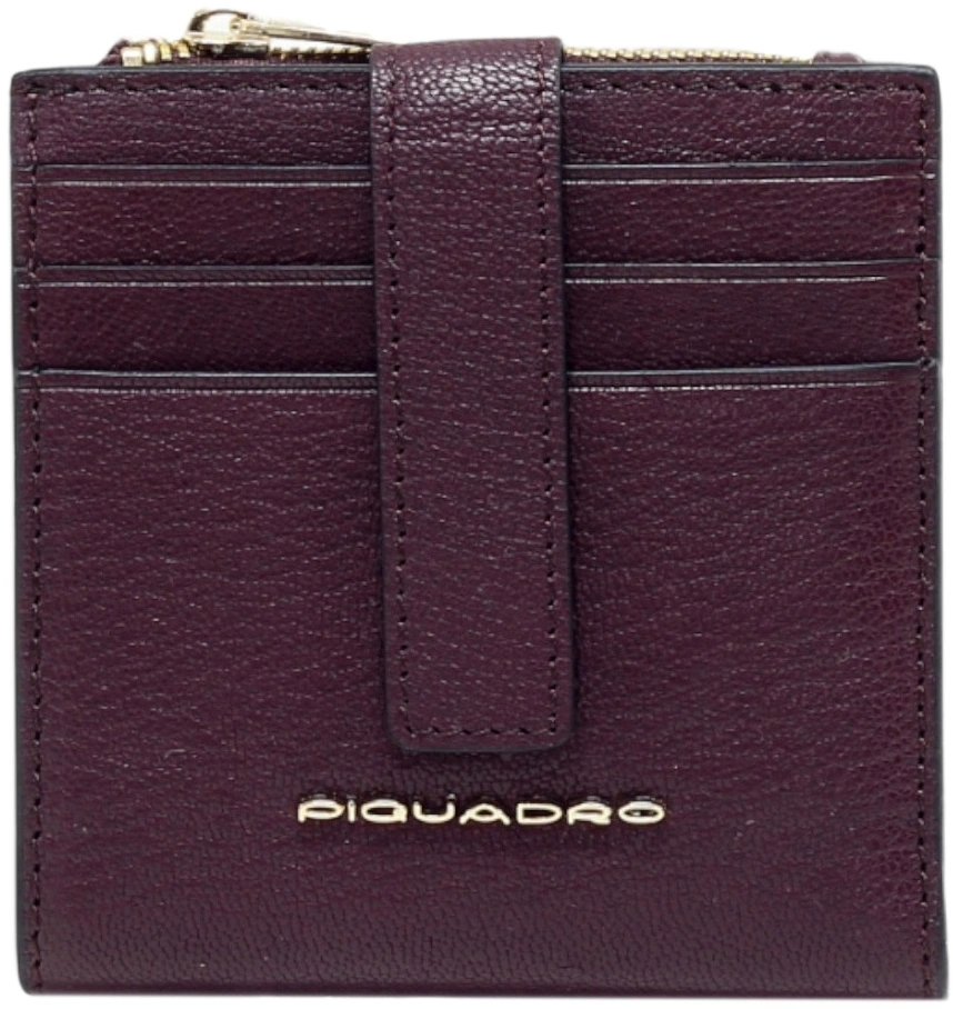 Чехол для кредитных карт Piquadro Patricia PP6843W140R/BO бургунди натур.кожа