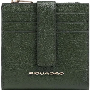 Чехол для кредитных карт Piquadro Patricia PP6843W140R/VE зеленый натур.кожа