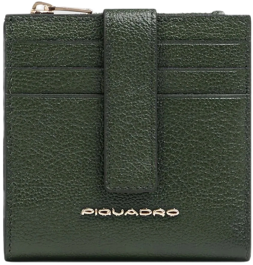 Чехол для кредитных карт Piquadro Patricia PP6843W140R/VE зеленый натур.кожа