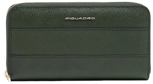 Кошелек женский Piquadro Patricia PD1515W140R/VE зеленый натур.кожа