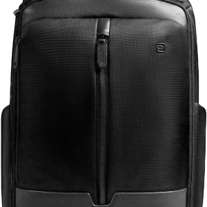 Рюкзак мужской Piquadro Marcel CA6849W138/N черный ткань/натур.кожа