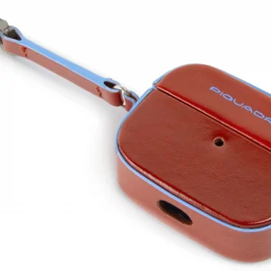 Чехол для наушников Piquadro Blue Square AC5308B2/CU4 темно-коричневый натур.кожа