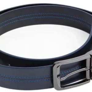 Ремень мужской Piquadro Blue Square CU6742B2/BLUN 125х3.5см синий/черный натур.кожа