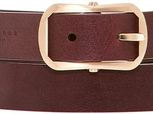 Ремень женский The Bridge Berenice 0325151R/YF 100х2см бургунди натур.кожа