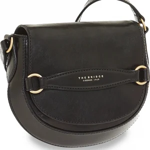 Сумка кросс-боди женская The Bridge Bettina 04371201/30 черная натур.кожа
