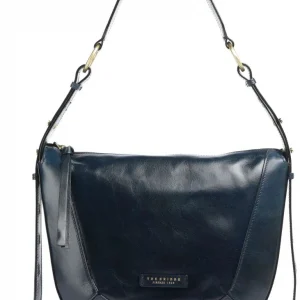 Сумка женская The Bridge Fedora 04320401/YH темно-синяя натур.кожа