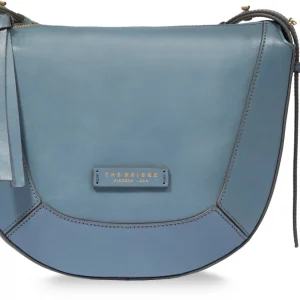 Сумка женская The Bridge Fedora 04320501/KP голубая натур.кожа