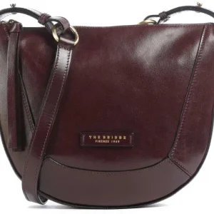 Сумка женская The Bridge Fedora 04320501/YF бургунди натур.кожа