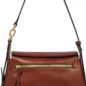 Сумка женская The Bridge Ingrid 04571501/14 коричневая натур.кожа