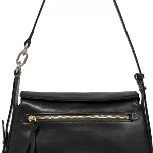 Сумка женская The Bridge Ingrid 04571501/30 черная натур.кожа