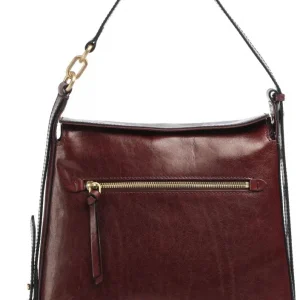 Сумка The Bridge Ingrid 04572501/YF бордовая натур.кожа