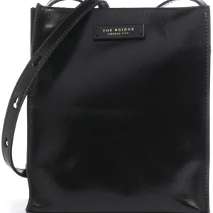 Сумка кросс-боди женская The Bridge Mirra 04160501/30 черная натур.кожа