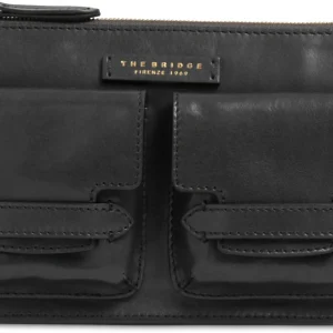 Сумка женская The Bridge Lucrezia 04150501/30 черная натур.кожа