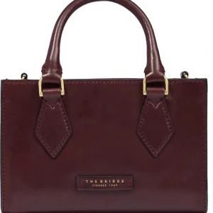 Сумка женская The Bridge Ida 04100501/YF бордовая натур.кожа