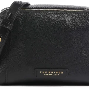 Сумка кросс-боди женская The Bridge Ines 045505EN/30 черная натур.кожа