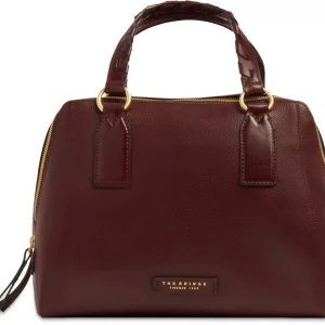 Сумка женская The Bridge Ines 045535EN/YF бордовая натур.кожа