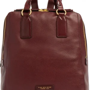 Рюкзак женский The Bridge 045555EN/YF бордовый кожа