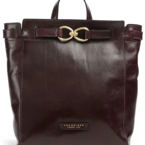 Рюкзак женский The Bridge Isotta 04644501/YF темно-коричневый кожа