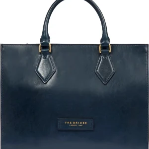 Сумка женская The Bridge Ida 04101501/YH темно-синяя натур.кожа