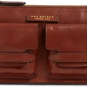 Сумка женская The Bridge Lucrezia 04150501/14 коричневая натур.кожа