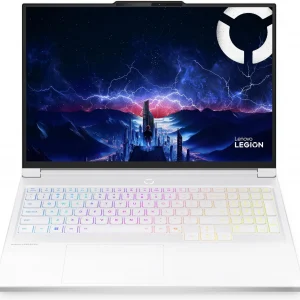 Ноутбук Lenovo Legion 7 16IAX10 Core Ultra 9 275HX 32Gb SSD1Tb NVIDIA GeForce RTX 5060 8Gb 16" OLED WQXGA (2560x1600) без ОС white WiFi BT Cam (83KY0051RK)