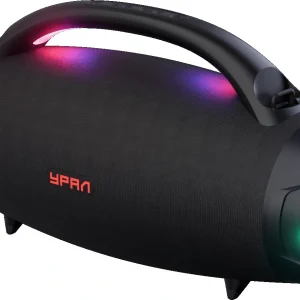 Колонка порт. Ural Урал ТТ М6+ КАРАОКЕ черный/черный 110W 1.1 BT/3.5Jack/USB-C 10м 8000mAh (ФР-00003975)