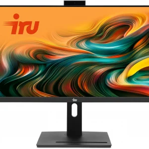 Моноблок IRU 23IM 23.8" Full HD i5 12450H (2) 16Gb SSD512Gb UHDG FreeDOS GbitEth WiFi BT 90W Cam черный 1920x1080