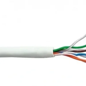 Кабель информационный Lanmaster LAN-5EUTP-HFLT-WH кат.5E UTP 4 пары 24AWG LSZH внутренний 305м белый