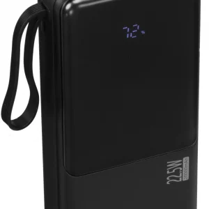 Мобильный аккумулятор Tecno Pocket L201Q 20000mAh QC3.0/PD 22.5W 3A USB-A/2xUSB-C черный (L201Q)