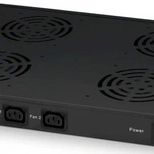 Модуль вентиляторный Cabeus (JG03T-BK) 4 вент. черный