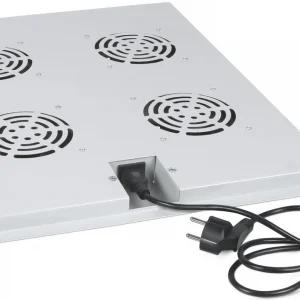 Модуль вентиляторный Cabeus (TRAY-80) 4 вент. серый