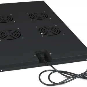 Модуль вентиляторный Cabeus (TRAY-100-BK) 4 вент. черный