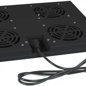 Модуль вентиляторный Cabeus (TRAY-60-BK) 4 вент. черный