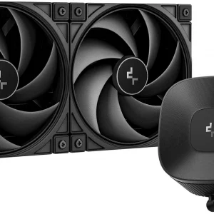 Система водяного охлаждения Deepcool LE240 V2 Zero Dark Soc-AM5/AM4/1200/1700/1851 черный 4-pin 28.2-31.6dB Al 220W 1359gr Ret (R-LE240ZERO-BKLNMD-G-1)